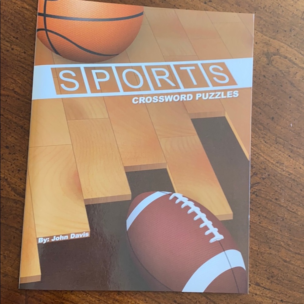 Sports Crossword puzzles book